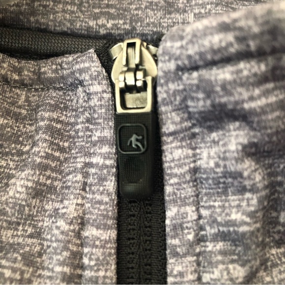 AND1/ Mens / Sleet Heather Gray/ black track jacket / Size M - Picture 5 of 8